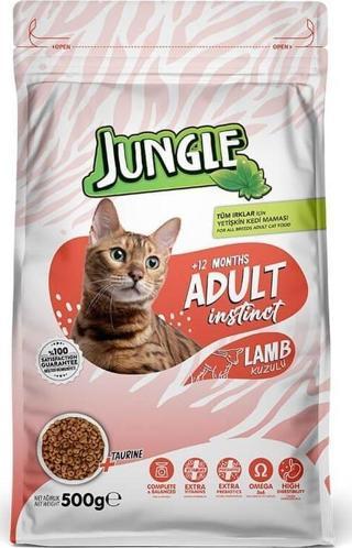 Jungle Kuzulu Yetişkin Kedi Maması 500 gr