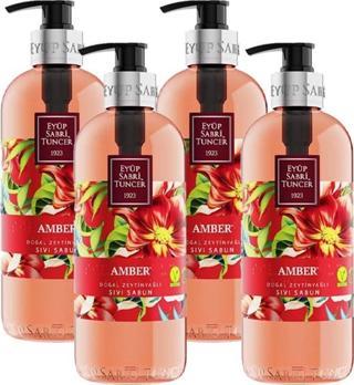 Eyüp Sabri Tuncer Amber Sıvı Sabun 500 ml x 4
