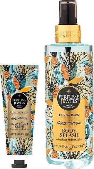 Eyüp Sabri Tuncer Deep Charm 250 ml Vücut Spreyi ve 50 ML Krem