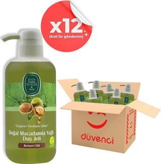 Eyüp Sabri Tuncer Doğal Macadamia Yağlı Duş Jeli 600 ml x 12