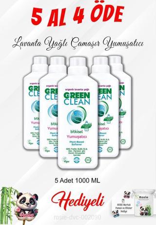 5 Al 4 Öde Lavanta Yağlı Çamaşır Yumuşatıcı 1000 ML ve Rosie Pamuk