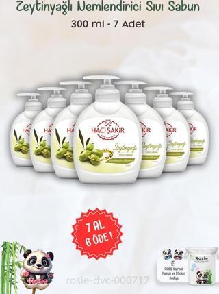 7 AL 6 ÖDE Hacı Şakir Zeytinyağlı Nemlendirici Sıvı Sabun 300 ml ve ROSIE