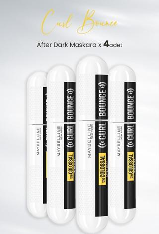 Maybelline New York Maskara Curl Bounce After Dark x 4 Adet