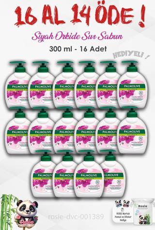 Palmolive 16 AL 14 ÖDE Naturals Siyah Orkide Lüks Yumuşaklık Sıvı Sabun 300 ml ve ROSIE 