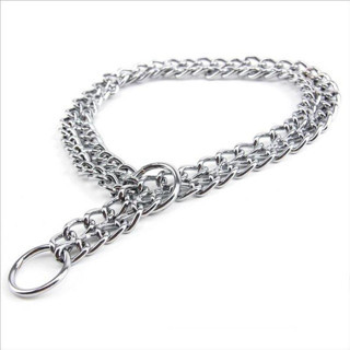 Lion İki Sıra Köpek Eğitim Zincir Tasması 2x40 Cm