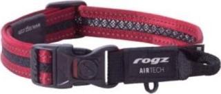 Rogz Air Tech Halsband Rood Köpek Boyun Tasması Large