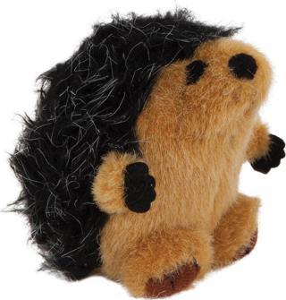 Zoobilee Hedgehog Squatters Peluş Kirpi Köpek Oyuncağı Sesli 9x8x8 Cm