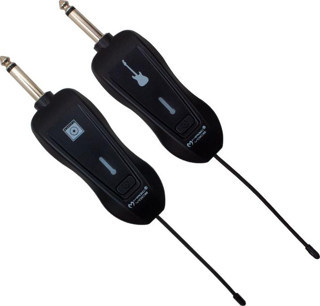Ayt Magicvoice Mv-19585 Uhf Gitar Tip Kablosuz Mikrofon 6.3mm Kablosuz Gitar Müzik Aleti Cihazı 40 Metre Çekim