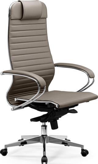 Samurai Ergonomik Deri Ofis Koltuğu / Çalışma Sandalyesi - F.2.1.49 Gri