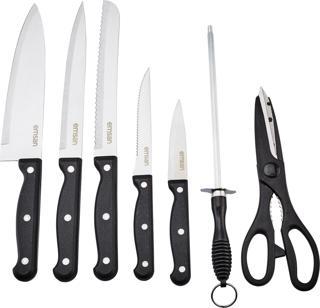 Emsan Universal 15 Parça Standlı Bıçak Seti