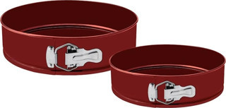 Emsan Circle 2'Li Kek Kalıbı Seti Bordo