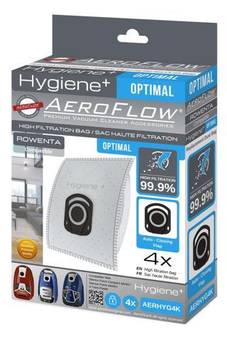 AeroFlow Rowenta Hygiene Ro6383oa / 410 Sılence Force Cleaner Compact 4aaaa Toz Torbası
