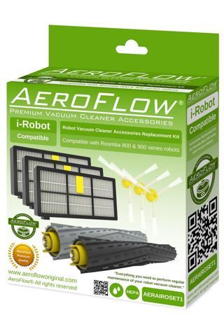 Aeroflow Orijinal I-Robot Roomba 800 Robot Süpürge Aksesuar Seti (Garantili)