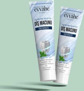 Aloe Vera, Nane, Yeşil Çay Özlü Diş Macunu (90gr)