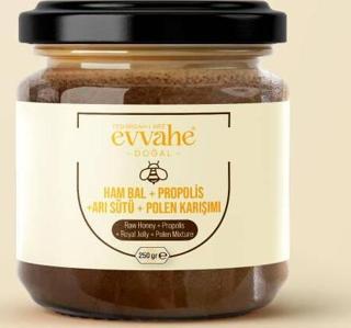 Ham Bal + Propolis + Arı Sütü + Polen Karışımı 250gr