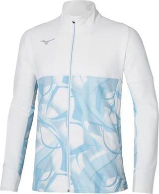 Paris Athlete Hybrid Warm Up Jacket Erkek Rüzgarlık Beyaz / Desenli