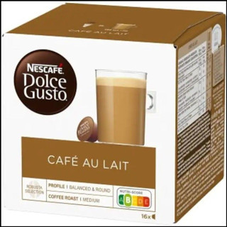 Nescafe Dolce Gusto Coffee Cafe Au Lait 16 Kapsül