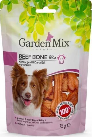 Garden Mix Kemik Şekilli Dana Etli Köpek Ödülü 75 Gr