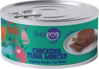 Supreme Cat Kıyılmış Tavuk Ve Ton Balıklı Kedi Konservesi 85 Gr.