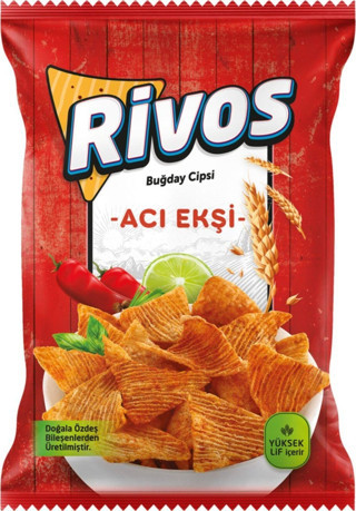 Haşiroğlu Rivos Buğday Cipsi (Acı Ekşi)