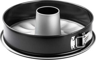 Tantitoni 30 cm Füme Tabanlı Kelepçeli Tüplü Yuvarlak Kek Kalıbı