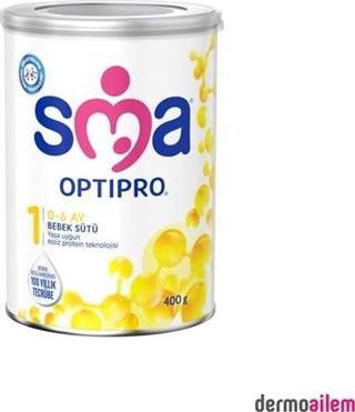 SMA Optipro 1 (0-6 Ay) Bebek Sütü 400 gr