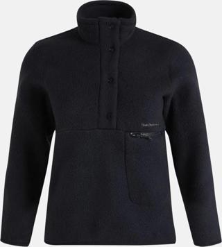 Peak Performance G78130100 W Fleece Snap T-Neck Kadın Polar