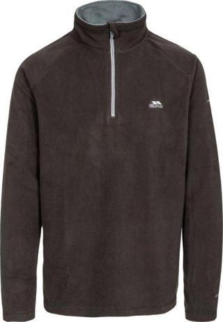 Trespass MAFLMFN10001-BLK Blackford - Male Microfleece At100 Erkek Polar