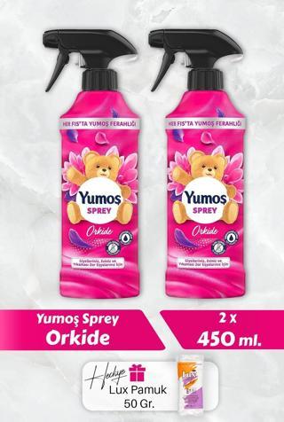 Orkide Sprey Koku 2 Adet, Pamuk Hediyeli
