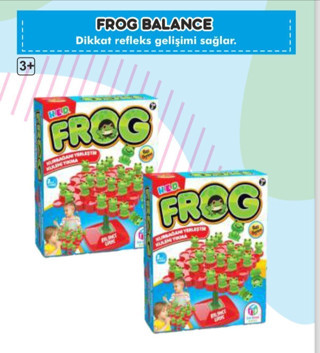 Frog Balance Kurbaga Denge Çocuk Eğitici Kurbaga Agacı Oyunu