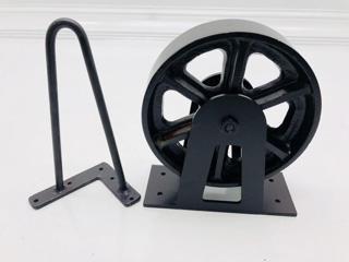 Kütükhouse Dekoratif Döküm Tekerlek 23 Cm