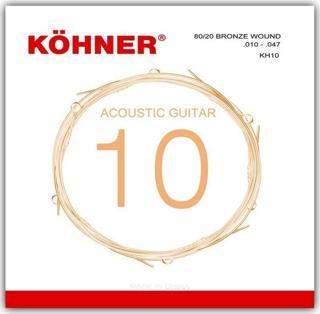 Köhner KH-10 Profesyonel Akustik Gitar Teli (010)