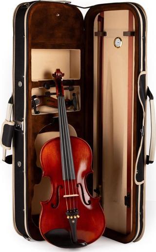 Köhner VL-980 Profesyonel El Yapımı Keman 4/4 Tam Boy - Parlak (12 Yaş ve Üzeri)