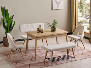 Dekorazi Belin Mutfak Masa Takımı