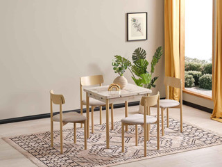 Dekorazi Kaya Mutfak Masa Takımı