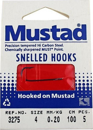 Mustad 3275 100 Cm 0,20 Mm No:4 5 Li Paket  