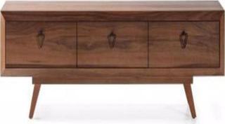 Onur Design Poli Ahşap Ceviz Boyalı Tv Sehpası
