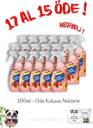 17 Al 15 Öde Gizli Nektarin 500 ML Bahçe Oda Kokusu ve Rosie Hediye