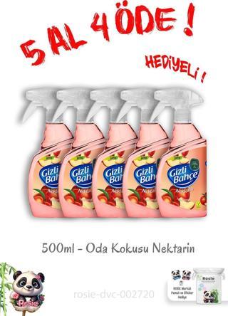 Gizli Bahçe Oda Kokusu Nektarin 500 ML 5 Al 4 Öde ve Rosie Hediye
