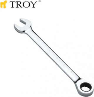 Troy 21710 Cırcırlı Kombine Anahtar. 10 mm
