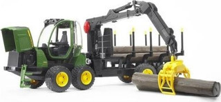 Bruder JD 1210E Kütük Yükleme ve Nakliye 02133