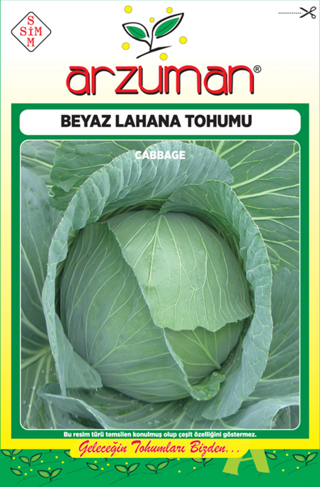 YALOVA-1 BEYAZ LAHANA TOHUMU 10 GR ORT 2000 AD TOHUM