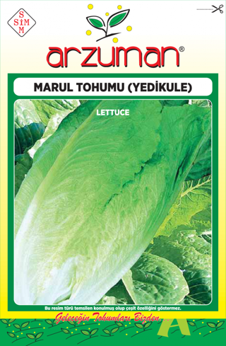 YEDİKULE MARUL TOHUMU 10 GR ORT 7500 AD TOHUM