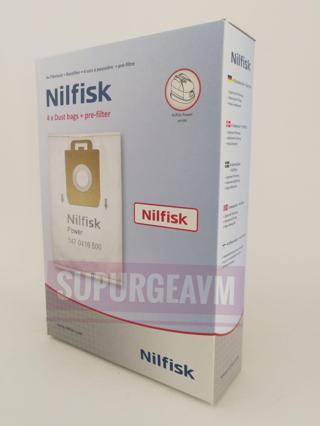 Supurgeavm Nilfisk Select Comfort White Toz Torbası 4 Adet