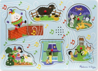 Melissa and Doug Ahşap Sesli Yapboz - İngilizce Çocuk Şarkıları 2