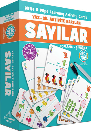Circle Toys Yaz-Sil Sayılar