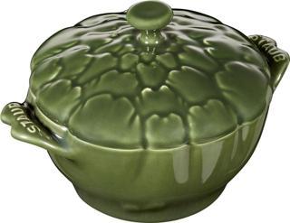 Staub Ceramic Cocotte Fesleğen Enginar Tencere 13 cm 450 ml  