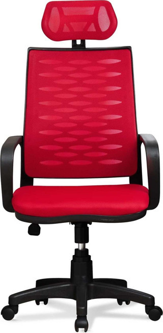 Arenzo Deri Ev Ve Ofis Çalışma Sandalyesi Oyuncu Koltuğu Bilgisayar Sandalyesi Atlas Model Kırmızı