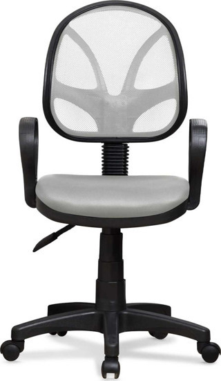 Arenzo Ev ve Ofis Çalışma Sandalyesi Bilgisayar ve Sekreter Koltuğu Bella Model Gri