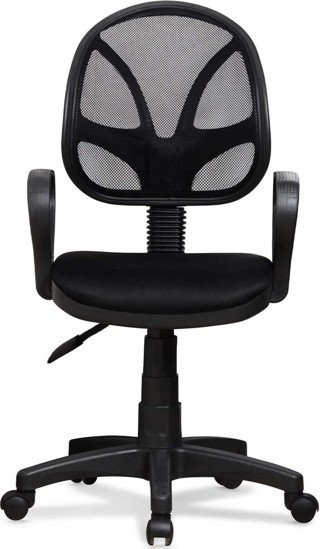 Arenzo Ev ve Ofis Çalışma Sandalyesi Bilgisayar ve Sekreter Koltuğu Bella Model Siyah